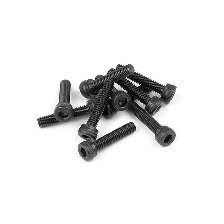 Xray Hex Screw Socket Head Cap M2.5X12  (10) (XR908262)