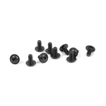 Xray Hex Screw Flanged Sh M3X6  (10) (XR911306)