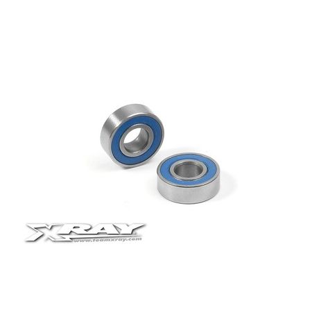 Xray Ball-Bearing 5X12X4 Rubber Sealed - Oil (2) (XR940512)