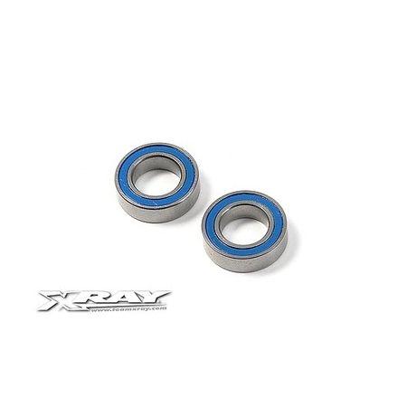 Xray Ball-Bearing 8X14X4 Rubber Sealed - Oil (2) (XR940815)
