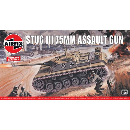 Airfix Stug III 75mm Assault Gun (A01306V)