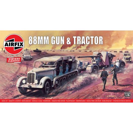 Airfix 88mm Gun & Tractor (A02303V)