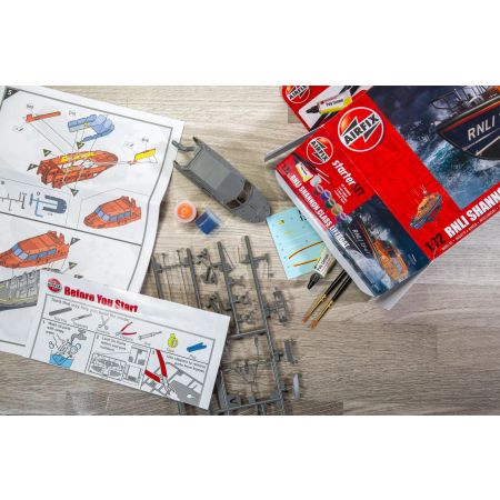 Airfix Starter Set - RNLI Shannon Class Lifeboat (A55015)