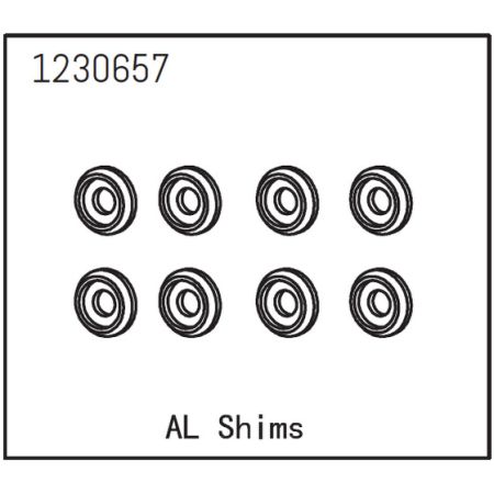 Absima Alu. Shims (8)