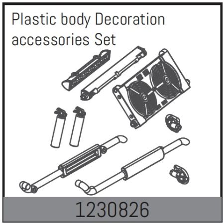 Absima Attachment Kit (AB1230826)