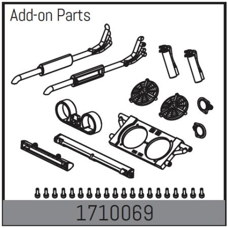 Absima Add-On Parts (AB1710069)