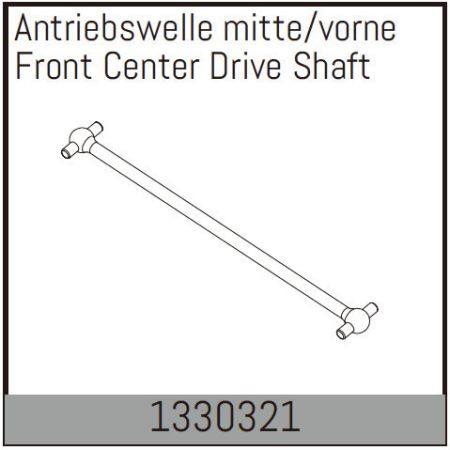 Absima Front Center Drive Shaft