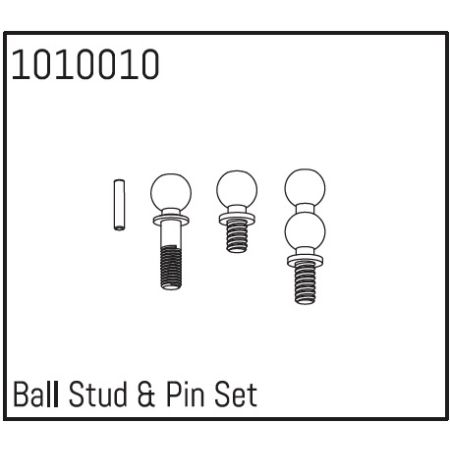 Absima Ball Stud & Pin Set Absima Ball Stud & Pin Set