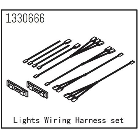Absima Lights Wiring Harness Set - Yucatan (AB1330666)