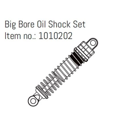 Absima Big Bore Oil Shock Set - EVO/GOAT