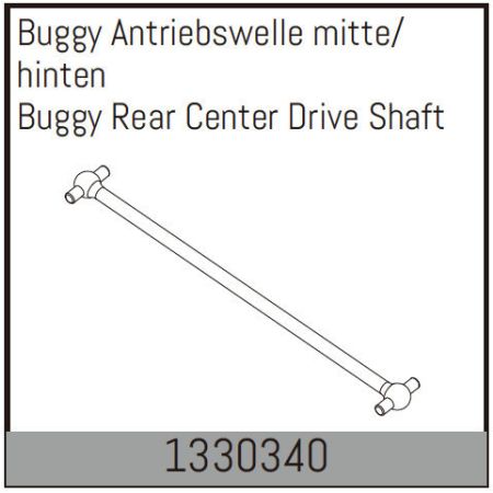 Absima Buggy Rear Center Drive Shaft 