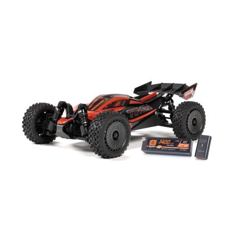 Arrma 1/14 TYPHON GROM 223S BLX 4X4 with Batt/Charger Red (C-ARA2306ST1)