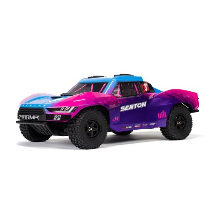 Arrma 1:10 Senton 223S BLX 4X4 SCT RTR With DSC Blue/Purple (C-ARA4303V4T3)