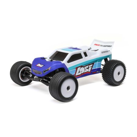 Losi 1/18 Mini-T 2.0 V2 2WD Stadium Truck Brushless RTR Blue (C-LOS-1056T2)