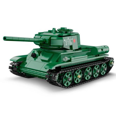 Cada T34 Medium Tank -  722Pcs (C61072W)