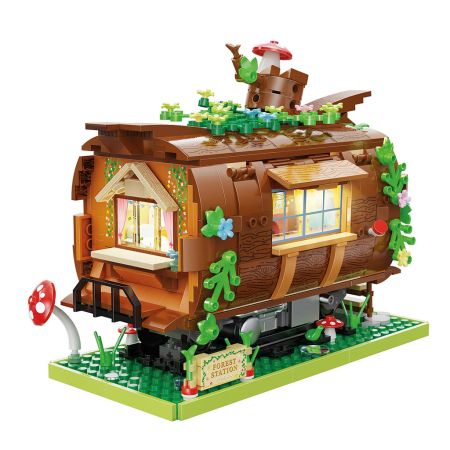 Cada Forest Train - 737 Pcs (C66031W) Cada Forest Train - 737 Pcs (C66031W)