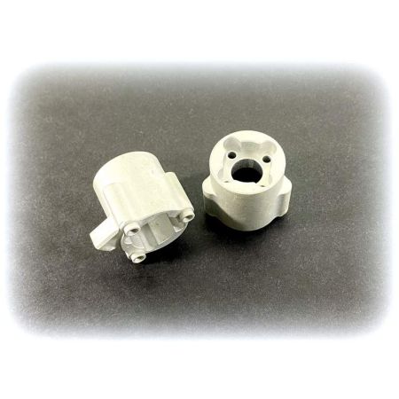 Absima CNc Aluminium Rear AXLe Adapter L/R - Yucatan (AB1330603)