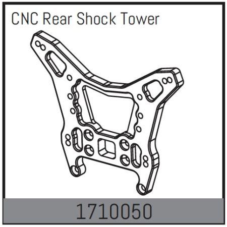 Absima CNc Rear Shock Tower (AB1710050)