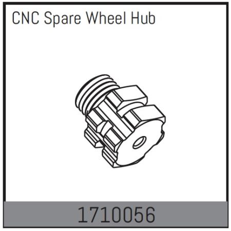 Absima CNc Spare Wheel Hub (AB1710056)