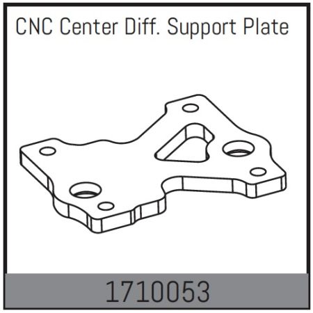 Absima CNc Center Diff. Support Plate (AB1710053)