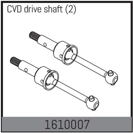 Absima Cvd Drive Shaft (2) (AB1610007)