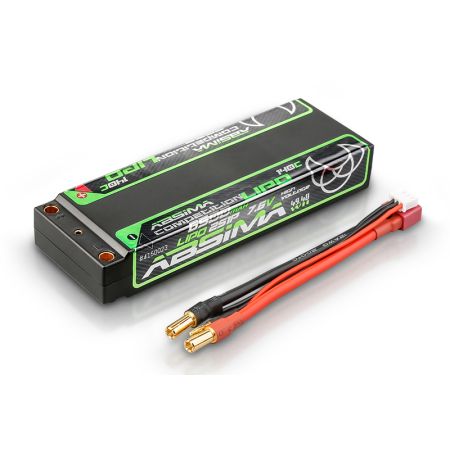 Absima Competition LiPo V2 HV 140C/2S1P HC 6500mAh 5mm (AB4150023)