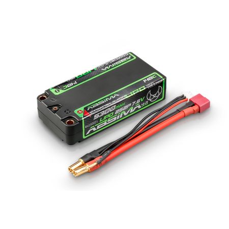 Absima Competition Shorty LiPo V2 HV 140C/2S2P HC 5300mAh 5mm (AB4150021)