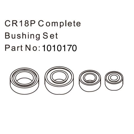 Absima Complete Bushing Set - EVO 1:18