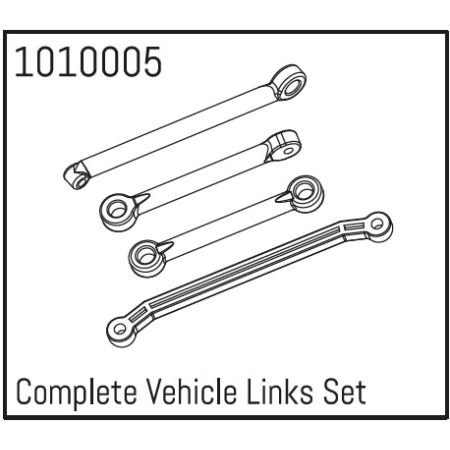 Absima Complete Vehicle Links Set