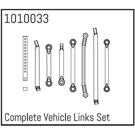 Absima Complete Vehicle Links Set