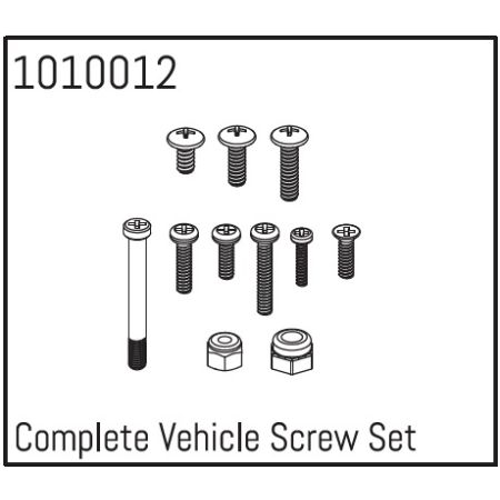 Absima Complete Vehicle Screw Set