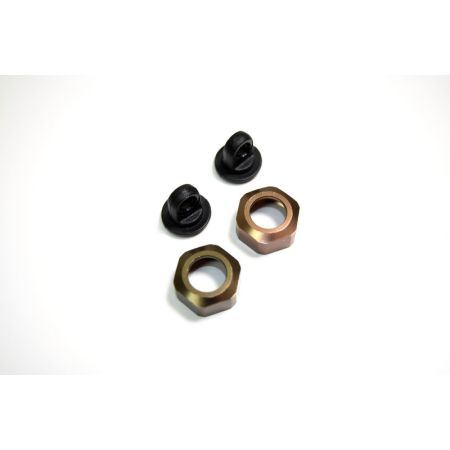 Absima Shock Upper Cap (2) AB2.8 BL