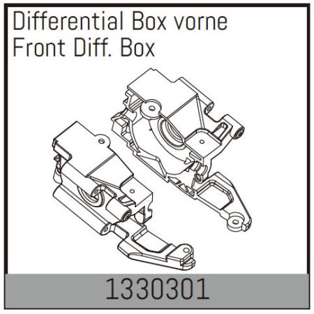 Absima Front Diff Box