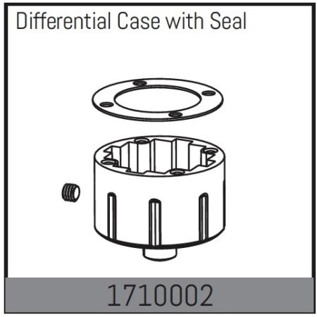 Absima Differential Case With Seal (AB1710002)