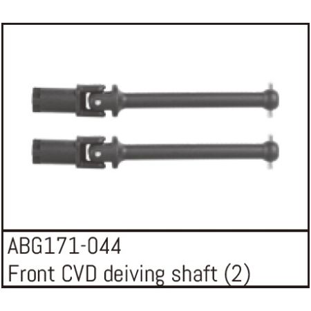 Absima Front Cvd Drive Shaft (2) (ABG171-044)