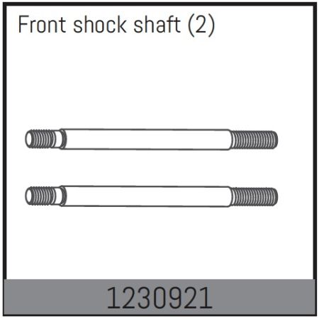 Absima Front Shock Shaft (2) (AB1230921)