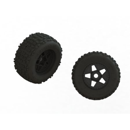 Arrma dBoots Back-Flip Big Block MT Tire Glued (2) (G-ARA550111)