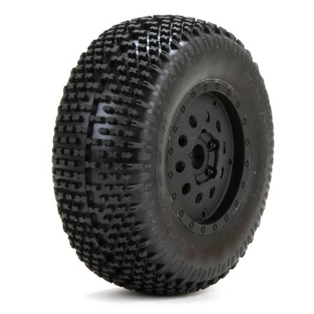 Losi Premount Eclipse Tire/Wheel Front (2): XXX-SCT (G-LOS43004)