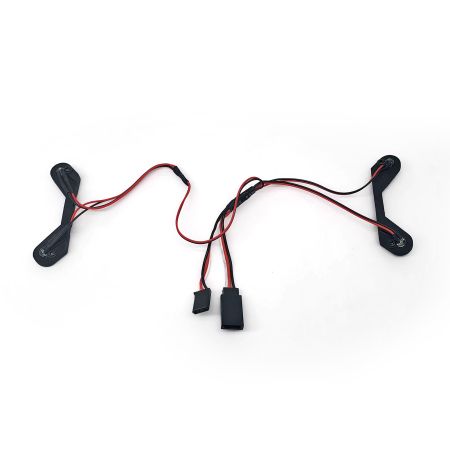 RC Overhaul LED Spot Light Set, (Fr&Rr), 1/18 Granite (G-RCO-AR038)