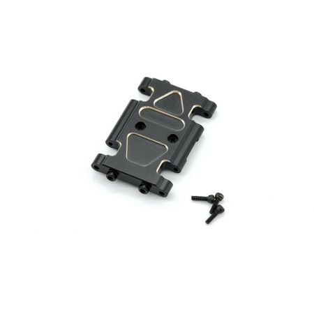 RC Overhaul Centre Skid Plate Black Brass AX24 (G-RCO-AX001)