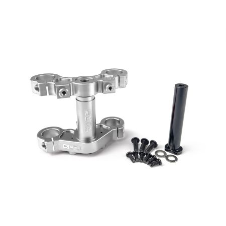 RC Overhaul Aluminum Triple Clamp Set, Promoto, Silver (G-RCO-MX03S)