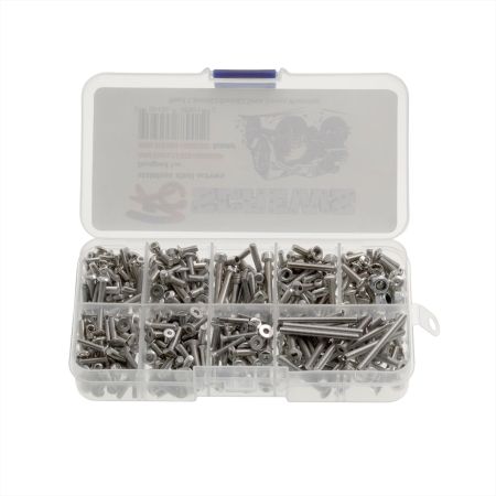 RC Overhaul SS Screw Set (430pcs boxed) SCXIII (G-RCO-SCR005)