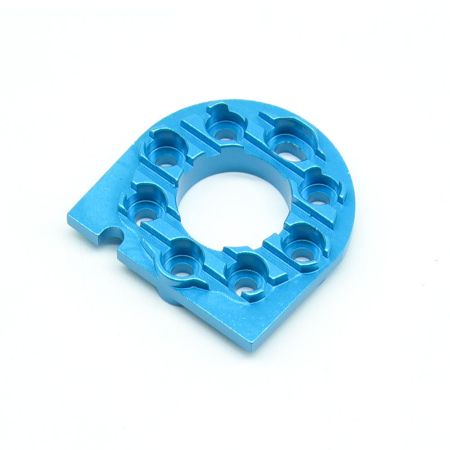 RC Overhaul Motor Mount Blue Aluminum TT01 (G-RCO-TAM04BL)