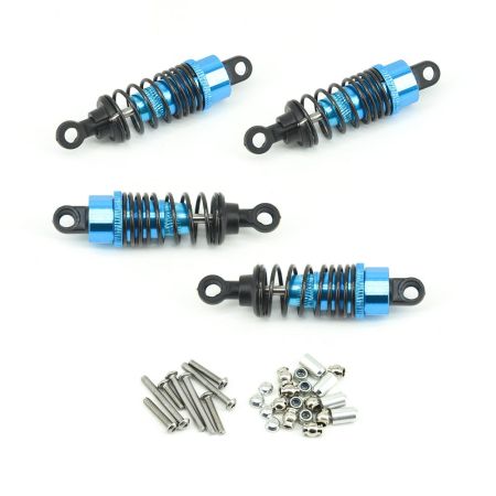 RC Overhaul Shock Set 4pcs Blue Aluminum TT01 (G-RCO-TAM05)