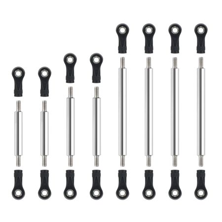 RC Overhaul Straight Rod Set SS 8pcs TRX-4M (G-RCO-TRX014)
