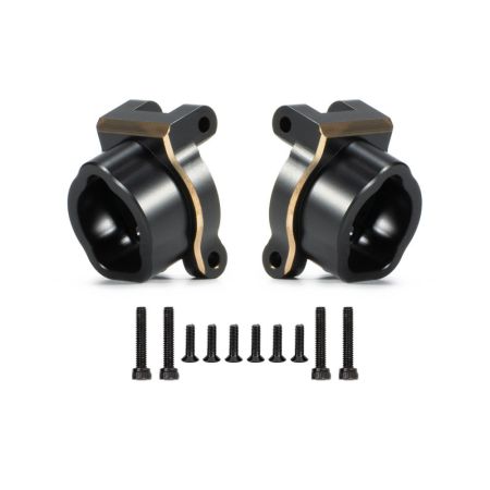 RC Overhaul Rear Portal Axle Mount, Blk Brass, TRX4/6 (G-RCO-TRX023)