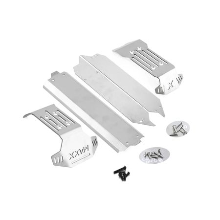 RC Overhaul Maxx V2.0 Longer S.Steel Chassis Skid Plate (G-RCO-TRX035)