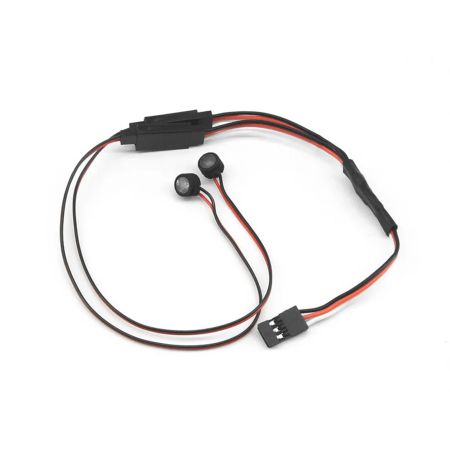 RC Overhaul LED Set Round front lamps w / Covers TRX-4M Defender (G-RCO-TRX038)