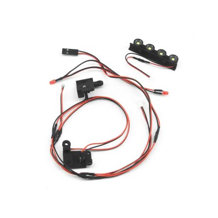 RC Overhaul Light Set, Fr/Rr Led's, Roof Light Bar TRX-4M F150/K10 (G-RCO-TRX040)