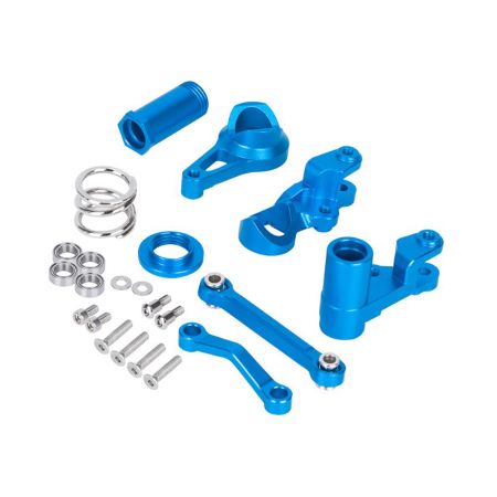 RC Overhaul Servo Saver Assy, Blue Alum, 4x4 Slash BL-2S (G-RCO-TRX046)